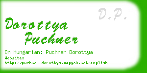 dorottya puchner business card